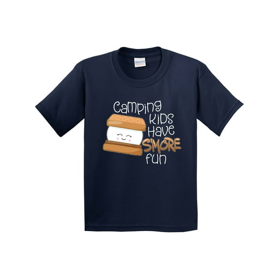 Inktastic Camping Kids Have More Fun Youth T-Shirt