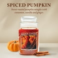 thumbnail image 2 of Village Candle Spiced Pumpkin Scented Candle, Large 21.25 oz Apothecary Jar, 2 of 9