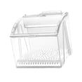 thumbnail image 3 of Siruishop Food Storage Container Snack Container Open Front Stackable with Lid Bakery Case, 3 of 8
