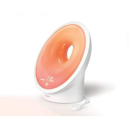Philips Somneo Connected Sleep and Wake-up Light Therapy Lamp, Smartphone Enabled (HF3670/60)