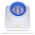 thumbnail image 2 of Backdraft Damper, Thickened ABS Range Hood Check Valve High Temperature Resistant with Bubble Level for Bathroom, 2 of 7