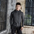 thumbnail image 3 of Traje de fitness para hombre, conjunto completo de cinco piezas ajustado para deportes al aire libre, traje de fitness de compresión de secado rápido, baloncesto, correr, 3 of 6