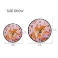 thumbnail image 2 of BZSMCE Wall Clock Acrylic Size：9.5*9.5in/11.9*11.9in 0_0 (89) Design Pattern Clock, 2 of 10