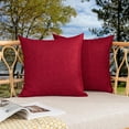 thumbnail image 1 of sasyxdc Kevin Textile Pack of 2  Decoration Fashion Classic Checkered Throw Pillow Covers Cotton Linen Soft Solid Rectangular Cushion Case for Car/Sofa/Bedroom  12" x 20"  Little, 1 of 7