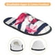 thumbnail image 3 of Fotbe Pink Flamingos Pantuflas Peludas para Mujer con Estampado, Zapatillas de Peluche, Zapatos de Invierno para Casa, Uso Interior y Exterior-Medium, 3 of 8