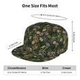 thumbnail image 6 of Fotbe Camouflage Skulls Flat Bill Visor Cap Classic Snapback Hat Polyester Foam Trucker Hat Trucker Cap Adjustable Baseball Cap, 6 of 9