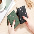 thumbnail image 3 of Wallet PU Imitation Leather Card Bag Ladies Wallet Short Cute Small Coin Purse Female Korean Version, 3 of 4