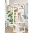 thumbnail image 4 of Armarkat Classic Real Wood Cat Tree Model B8201, 82 inch Ivory, 4 of 11