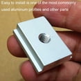 thumbnail image 2 of 6Pcs M6 T-Track Slider Sliding Nut Aluminum Alloy T Slot Nut for Profile Woodworking Tool Slot Fastener, 2 of 7