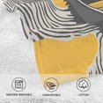 thumbnail image 5 of Yayeee 100% Cotton Hand Towels for Bathroom 16" x 28" Soft Absorbent Kitchen Towel, Striped Boat, 5 of 7