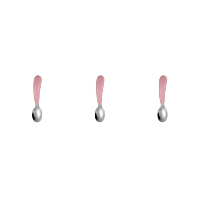 Matsuzay Juego de vajilla de acero inoxidable para niños, cuchara, tenedor, forma de dibujos animados, cuenco para bebé, juego de cubiertos Type1 NO1