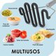 thumbnail image 5 of U Chef Triturador Papas Acero Inoxidable Duradero Revestimiento Silicona Premium Negro, 5 of 6