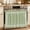 Green, variant on Oven Skirt Curtain for Kitchen 24x32 Inch, Sky Blue Retro Greek Key Oven Curtain with 8 Ribbon Ties & Ruffle Trim, Stove Skirt Curtain Dishwasher for Cabinets Sinks Geometric Greece Ancient Farmhouse