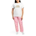 thumbnail image 4 of CafePress - Kawaii Hamster Pile Pajamas - Women's Short Sleeve Print T-Shirt and Pants Light Cotton Pajama Set, 4 of 7