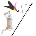 thumbnail image 1 of Xihbxyly Juguete Interactivo con Varilla para Gatos, con Cordón Elástico, Imita El Comportamiento Natural, Proporciona Ejercicio, Divertido para Mascotas y Dueños, Ideal para Jugar, 56 X 3 Cm, de Plá, 1 of 3