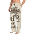 thumbnail image 2 of Balery Men'S Cows On The Farm Pants,Sleepwear Pants,Pajama Pants,Pj Bottoms Drawstring And Pockets-Small, 2 of 9