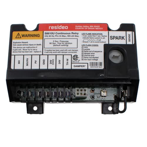 Placa de circuito de control de encendido del módulo piloto integrado del horno