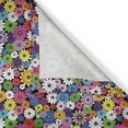 thumbnail image 5 of Ambesonne Colorful Grommet Curtain, Floral Vivid Daisies, 50" x 120", Multicolor, 5 of 6