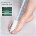 thumbnail image 6 of LYCAQL Multi-functional Toe Seam Massage Cleaning Brush, Foot Rasp Dead Skin Remover, Foot Washing Brush, Toe Crevice Soft Rubber Cleaner, 6 of 6
