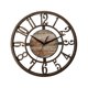 thumbnail image 3 of Reloj de pared Reloj analógico Decorativo Ligero Marrón Oscuro Silencioso Decoración de pared de 11 pulgadas para la escuela Oficina Estudio Sala de, 3 of 9