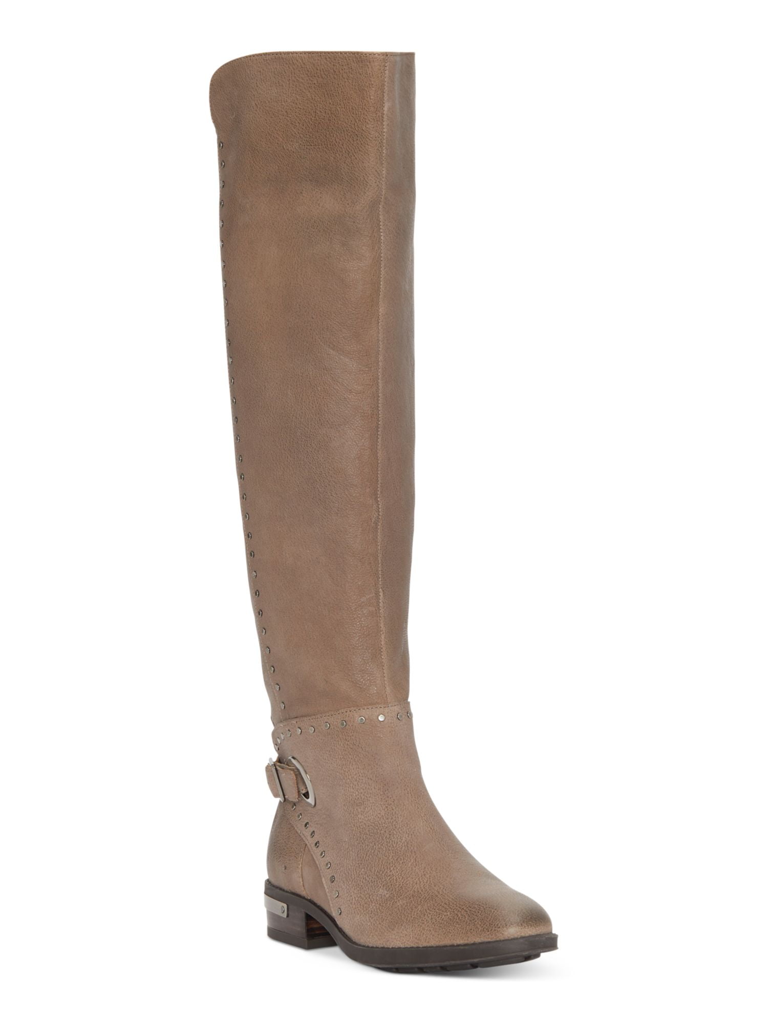 Vince Camuto Womens Poppidal Tall Riding Boots, 5 / Ethereal Grey