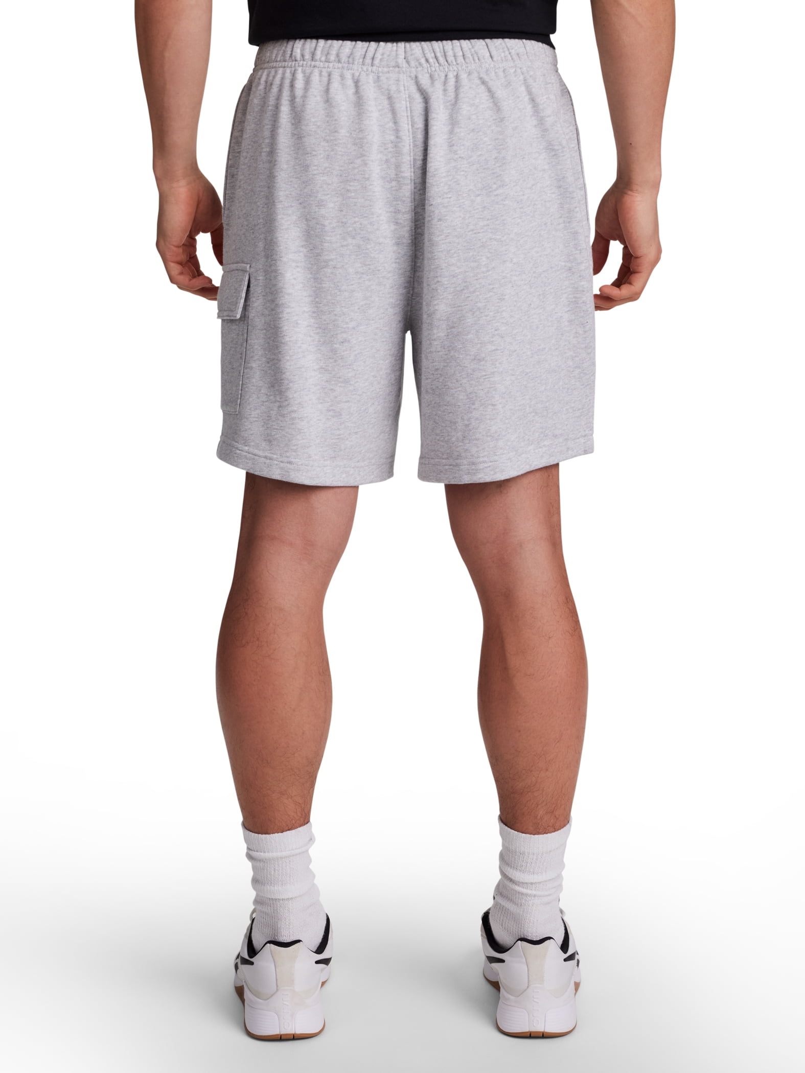 Reebok Men's and Big Men's League Knit Cargo Short, 7" inseam, Sizes XS-5XL