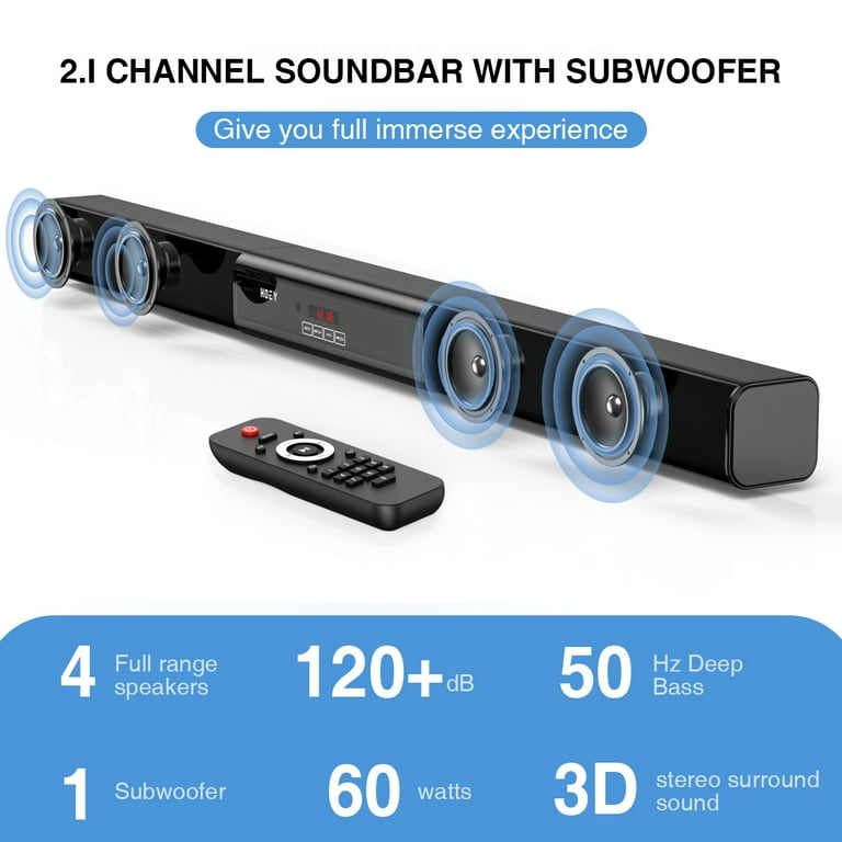 Subwoofer Westinghouse Soundbar Westinghouse Chnl Built-in