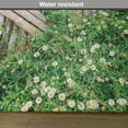 thumbnail image 6 of Ambesonne Rural Place Mats Set of 4, Summer Themed Backyard Image, Standard Size, Pale Brown and Green, 6 of 6