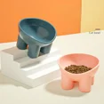 thumbnail image 2 of Cuenco doble antideslizante para gatos, cuencos para agua y comida para mascotas, cuencos para perros, cuenco para mascotas con soporte inclinado, comedero para gatos, cuenco para alimentación, sumini, 2 of 5