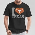 thumbnail image 2 of Texas Sports Fan Football Gear Graphic Tee Unisex Adult Cotton Shirt for Men Women and Youth Casual Wear Gift, Size S, Color Black, 2 of 3