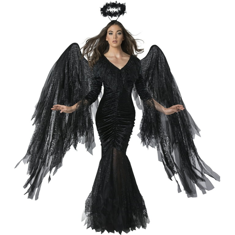 fallen angel dress Fallen Angel Costume, Fairy Costume, Witch Clothing, One Piece Halloween Catsuit, Steampunk Clothing, Catsuit for Women, Festival Catsuit