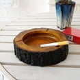 thumbnail image 4 of Cenicero redondo para cigarrillos de 5,3" (~13,0 cm) Cenicero para exteriores e interiores ER, 4 of 7
