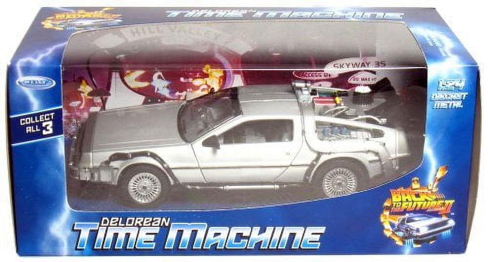 Voiture Miniature - JADA TOYS - DMC De Lorean Time Machine - 1/32 - 3