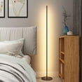 thumbnail image 4 of Lámpara de piezaza Moderna Nórdica Lámparas de piezaza de Noche Minimalistas Negro Zulema Lámpara de pie junto a la cama, 4 of 8