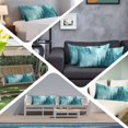 thumbnail image 6 of Teal Mountain Body Pillow Covers 20"x60", Misty Forest Nature Woodland Pine Tree Landscape Soft Brushed Microfiber Breathable Throw Pillow Covers, Pillowcase with Zipper for Couch Sofa Bedroom, 6 of 9