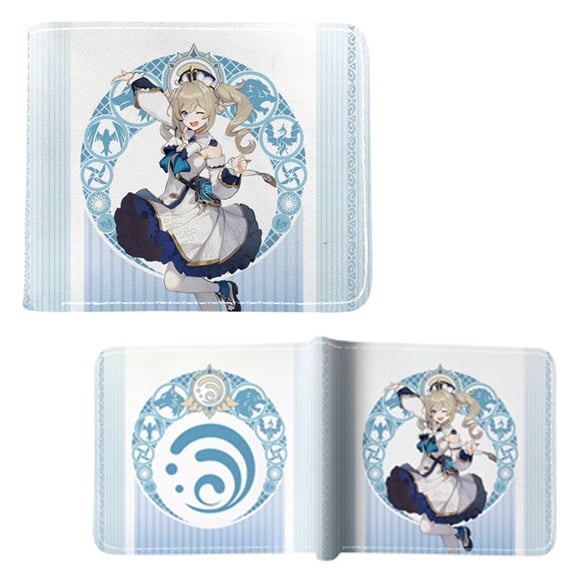 Barbara Pegg Poster - Genshin Impact 4x5" Bi-Fold Wallet
