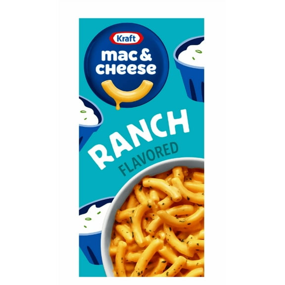 Kraft Ranch Flavored Mac & Cheese Macaroni and Cheese Dinner, 7.25 oz Box (Pack of 2)
