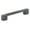 Gun Metal, variant on Schaub And Company 211002-GM Urbano 6" Center To Center Contrast Knurled Modern Square