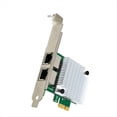 thumbnail image 3 of Tarjeta de Red Gigabit Ethernet, Adaptador de Red de Puerto Dual NIC, Tarjeta de Red LAN de Alta Velocidad de 1000 Mbps para Win7/8/10, 3 of 5
