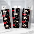 thumbnail image 2 of Disney Mickey Mouse 20oz Skinny Tumbler Sublimation Mickey Seamless Cartoon Donald Goofy Mickey Tumbler Ddisney Gift For Mickey Lovers, 2 of 3