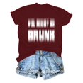 thumbnail image 4 of T-Shirt Décontracté à Manches Courtes et Col Rabattu pour Femmes, 4 of 7
