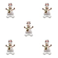 thumbnail image 1 of Destyer Beautiful Balloon Christmas Decorations Party Essentials Christmas Gifts multicolor Stretching Snowman 5Set, 1 of 6