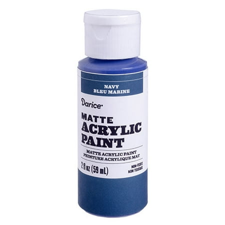 Dip your brush into this bottle of matte acrylic paint and start filling in the canvas. This shade of navy blue works well for backgrounds and