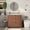 Walnut, variant on PYY 36 Inch Bathroom Vanity with Sink Combo, Modern Fluted Wood Bathroom Cabinet with 3 Drawers, Freestanding Washstand with Premium Ceramic Basin, Wood Color