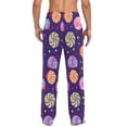 thumbnail image 4 of FORMRS Mens Pajama Pants with Pockets Cotton Sleepwear Lounge Bottoms Sizes S-2XL, Candy Cosmic Swirls, 4 of 7