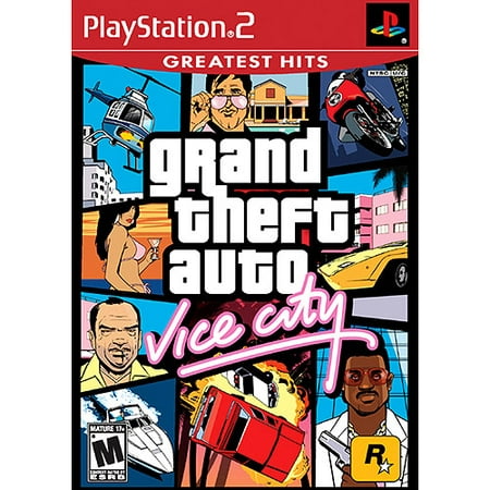 PS2 GRAND THEFT AUTO VICE CITY (Best Vice City Games)