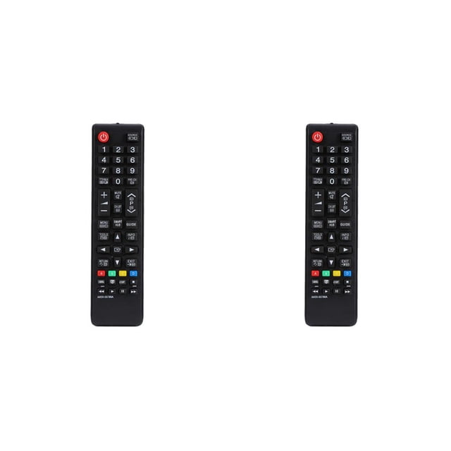 Bearachild Reemplazo de control remoto de Smart TV para AA59-00602A LCD LED HDTV Smart HD TV Controller 19*4cm 2Conjunto