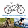 thumbnail image 4 of iMounTEK Bicycle Fender Set Adjustable Front Rear Mud Guard Mountain Bike Mudguards Splashboard Fit for 24''-26'' Bikes, 4 of 10