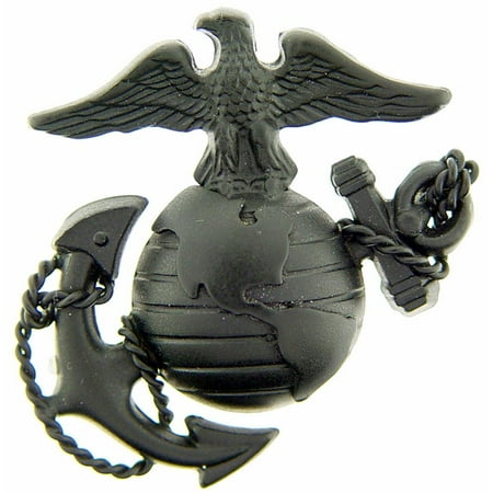 Marine Emblem E3 Left Subdued USMC Pin