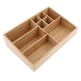 thumbnail image 4 of Soporte Cosmético de Bandeja Organizador de Almacenamiento de Maquillaje de Madera Colco, 4 of 7